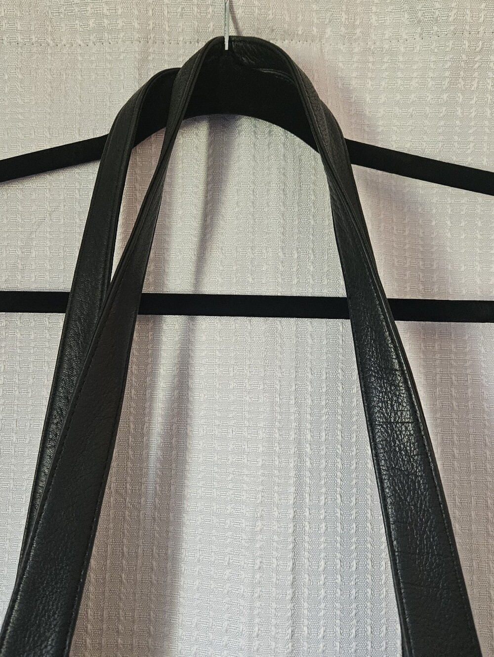 Fossil Black Leather Shoulder Bag Purse - Picture 3 of 15